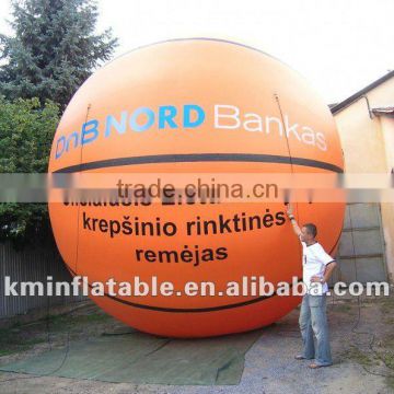 giant inflatable basketball