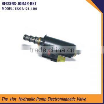 121-1491 E320B hydraulic Electromagnetic Valve for excavator