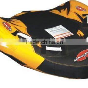 Inflatable grand stand water ski tubes