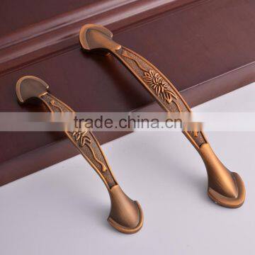 Antique Bronze Zinc Alloy Furniture Hardware Cabinet Handles Modern Home Garden Classical Brass Knobs photo-4