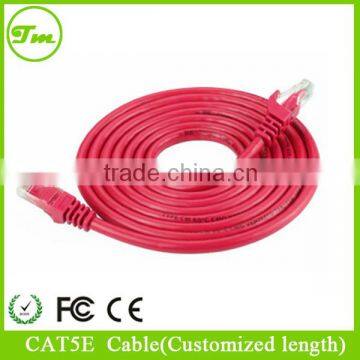 LAN Cable RJ45 20 metros Cat5e Ethernet Red Cabezal