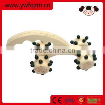 wooden body massager,back roller massager,wood massager