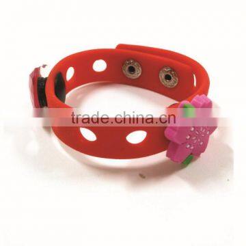 Logo printed custom reflective make ruler slap bracelet