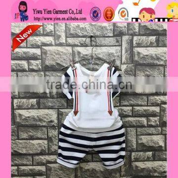 Cheap Wholesale Summer Turkey Fashion Style High Quality Boy Pure Cotton Clothes