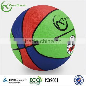 Zhensheng Promo Rubber Basketballs Promo Balls