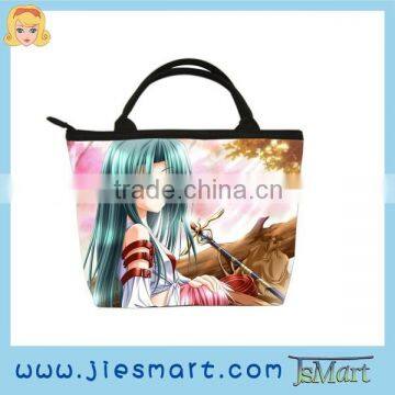 JSMART handbag digital printing microfiber tote bag MOQ FREE