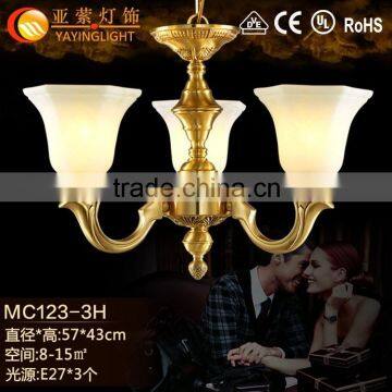 2015 Copper copper chandelier lamp full copper lamp bedroom lamp study lamp chandelier