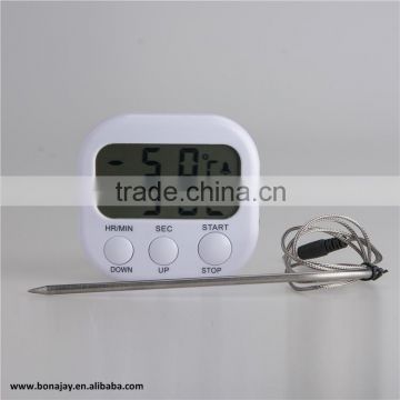 BBQ Alarm Food thermometer & Timer digital liquid food thermometer