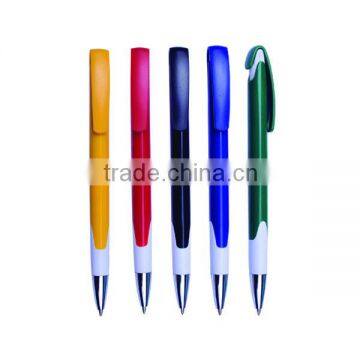 Hot Selling Blue Transparent Plastic Pens With Logo for Advertising