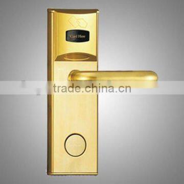 RFID card door lock with stainless steel for low temprature use hotel door lock K-3000G1B-2