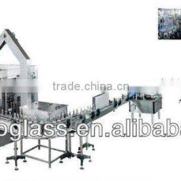 PACKING MACHINE/FILLING MACHINE GLASS BOTTLE FILLING COMPLETE PRODUCTION LINE
