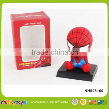 PVC cartoon automobile head shaking doll