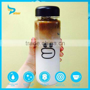 Sport Style Portable Cheap Clear Plastic Water Bottles Sport Bicycle My Water Bottle 500ml Space Cup bear Bottles