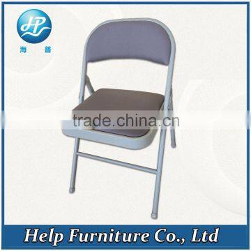 Economic metal folding chair, dining room chair, office folding chair