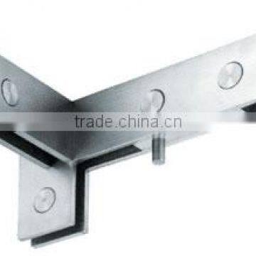 MP080A Stainless steel glass door curve clamp