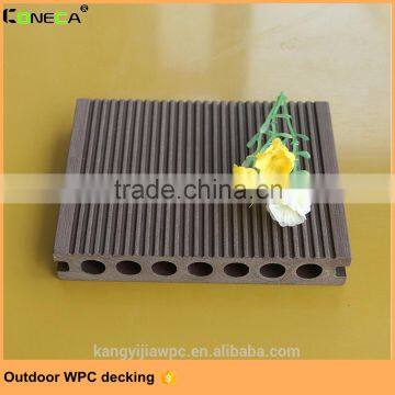 Waterproof Patio Outdoor High-quality Good Price Hollow Groove Wood Plastic Composite Decking Wpc photo-2