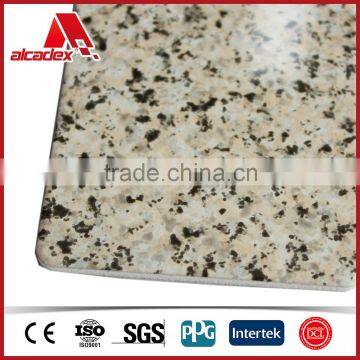 marble finished acp plastic panel for Serbia market