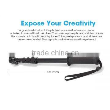 Best Selling Extendable Pole Monopod For GoPro Hero 4/3+/3/2/1 JX-GP180 photo-5