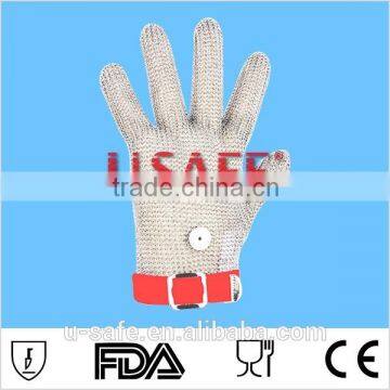 short-sleeve cut resistant gloves for meat processing