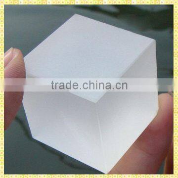 Handcrafted Grind Arenaceous Crystal Blank Cube For Promotion Items