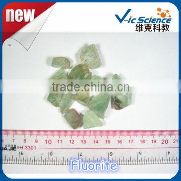 Teaching sample of Natural green fluorite