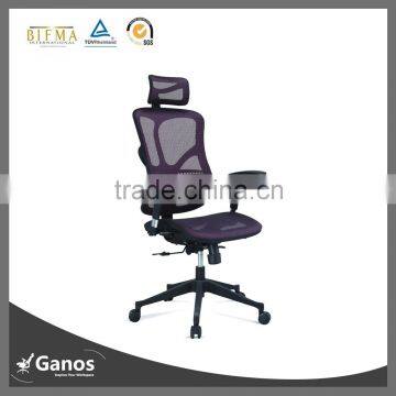 Swivel Ergonomic MID Back Office Mesh Chair for Staff photo-5