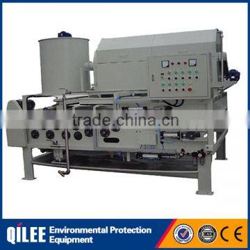 Electroplating wastewater Roatry Drum Thickening sludge dewatering machine