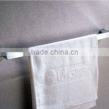 Model OL-2808 Modern square brass single towel bar