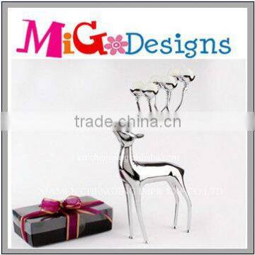 Hot Sales metal New design Wedding animal shape Candle Holder decoration