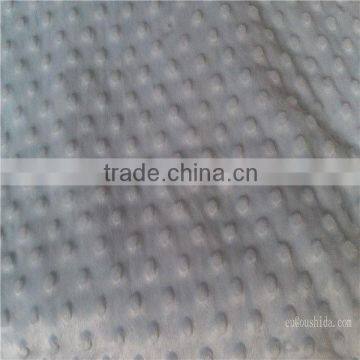 embossed bubble minky fabric for blanket