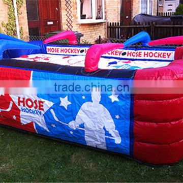 2016 NEW inflatable air hose hockey kids toys Inflatable Hockey table hockey for sale