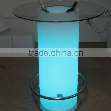 2015 HOT Sale color change LED Bar tall table