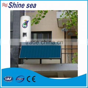 Home appliance falt plate water heater balcony hanging solar power system