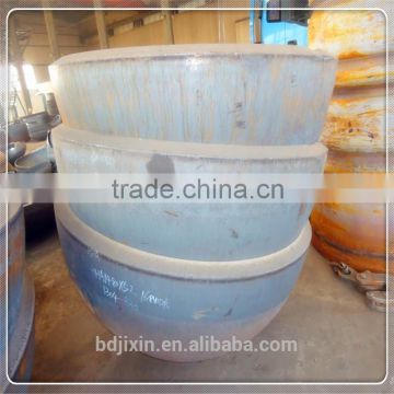 Carbon Steel hemispherical bottom dish end