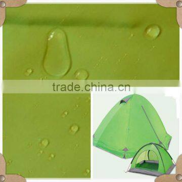 pu/pvc coated taffeta textile fabric for tent