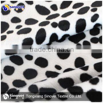 100% Poly Ox Printing Velvet Fabric For Garment