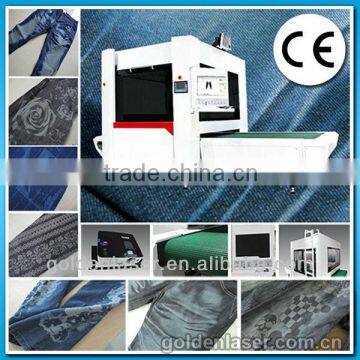 Jeans Denim Processing Machine (Galvo laser engraving machine)