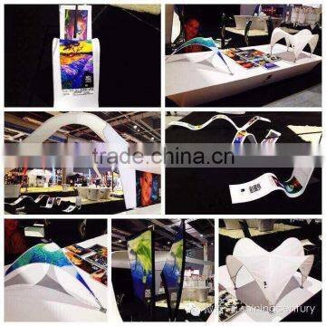 POP UP Display stretch fabric 320cm &126" dye subliamtion direct printing
