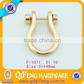 metal buckle with screw, F-1071 , screw buckle