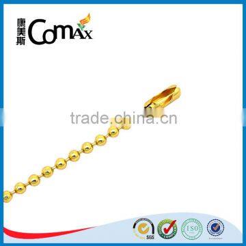 Gold Metal Brass Ball Chain for Bag Decoration, Necklace photo-2