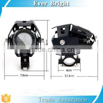 High Power Waterproof 3000LM U5 Motorbike LED Driving Fog Spot Head Lamp Motorcycle Headlight universal motorcycle headlights