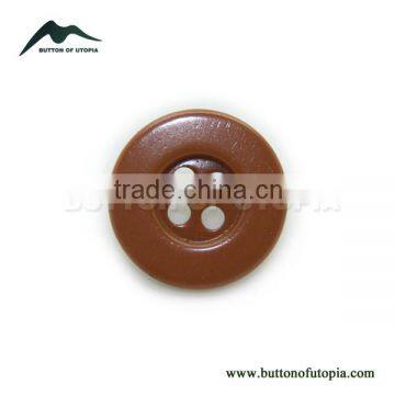 Fancy High Quality Painted Coffee Brown Kahki Bone Buttons