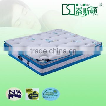 Pure latex foam soft pillow top latex mattress