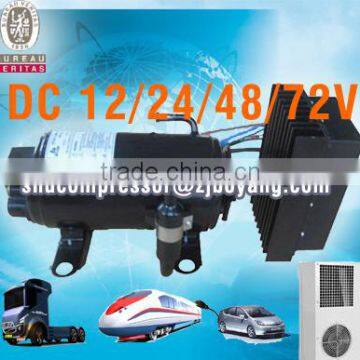 Electric automotive air conditioning compressor for military vehiclescar air conditioner ev car kit caravan roof top air cond