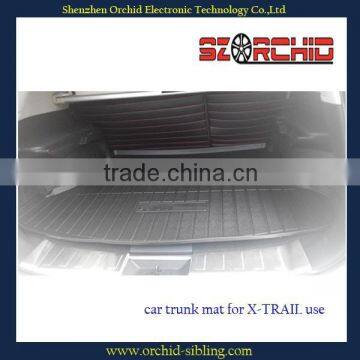 good quality TPO material yellow car boot liner for nissan x-trail use