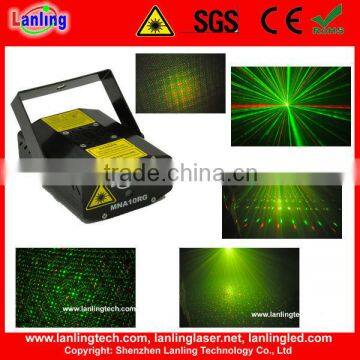 100mW RG Mini christmas party laser lights projector