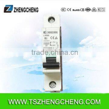 1P 1A mini circuit breaker 10KA MCB circuit breaker