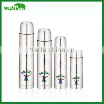 stainless steel vacuum insulated flask thermos with customized color paint