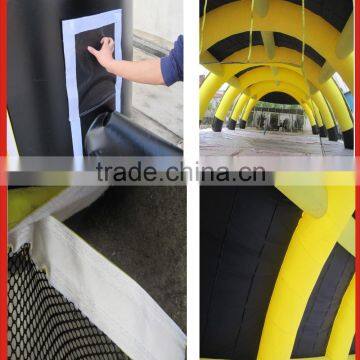 0.55mm PVC Material Black Color Inflatable Paintball Tent/inflatable Paintball Field photo-6