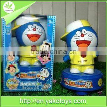 2014new design:light & music electronic Doraemon toy